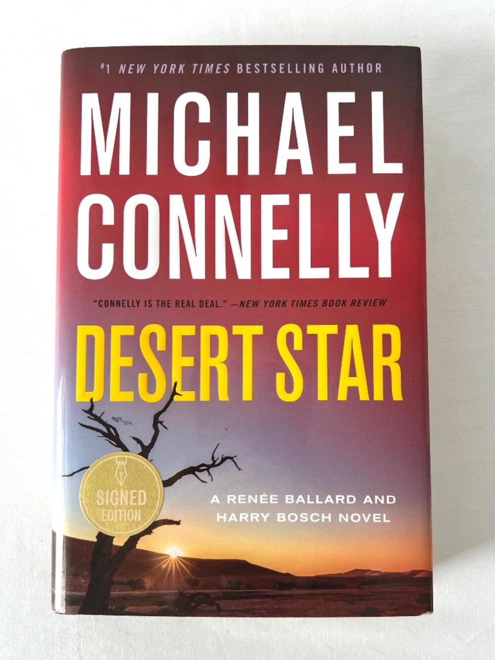 Desert Star by Michael Connelly, Signed, HC, DJ, First Edition 2022